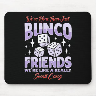 Cute Bunco Night Squad Apparel Game Bunco Mouse Pad