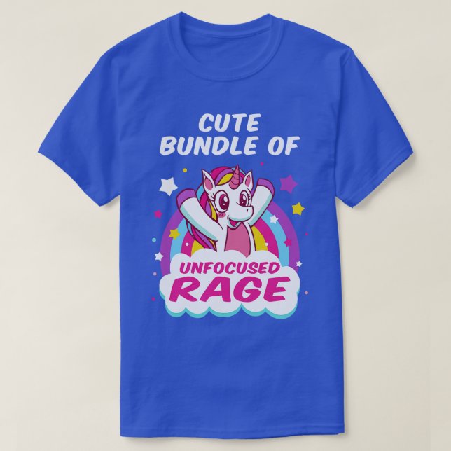 Cute Bundle Of Unfocused Rage II T-Shirt (Design Front)