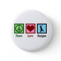 Cute Bungee Jumper Peace Love Bungee Jumping Button