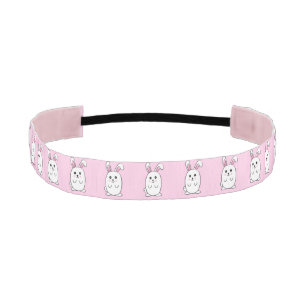 Cute bunny athletic headband
