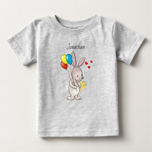 Cute Bunny Baby T_Shirt 