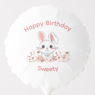 cute bunny  balloon