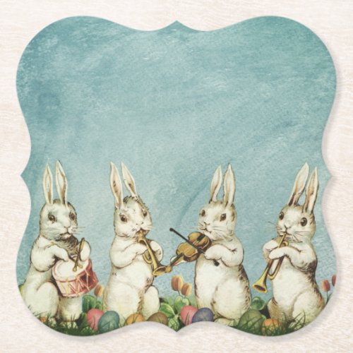 Cute bunny band_ Easter Coaster