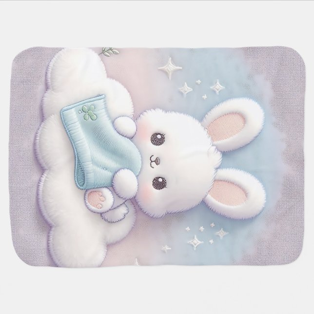 Cute bunny blanket (Horizontal)