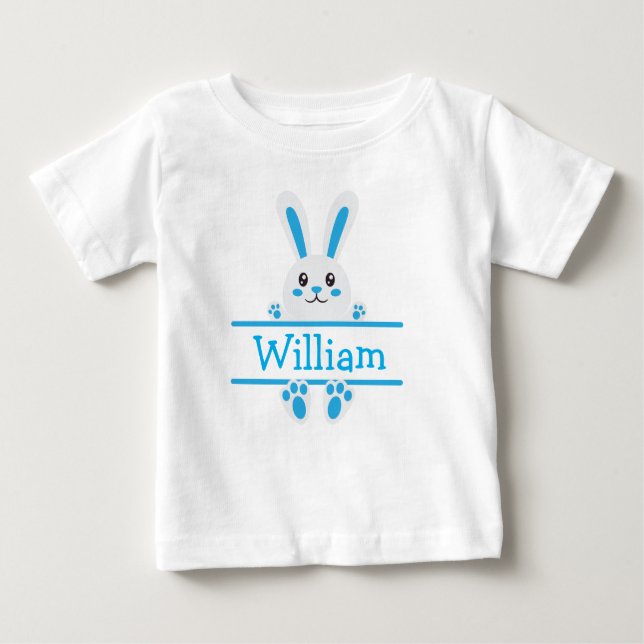 Cute Bunny boy  Baby T-Shirt (Front)