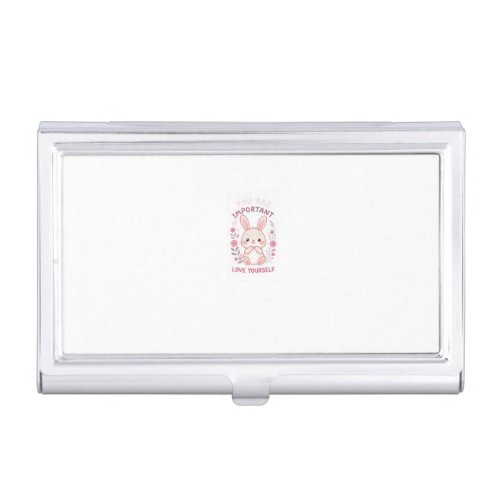 Cute Bunny Business Card Case- Kawaii Card Holder