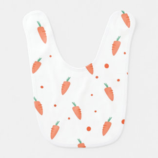 Cute Bunny & Carrot Baby Bib – Adorable Mealtime A