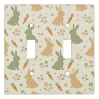 Cute Bunny & Carrot Cottage Pattern (4)