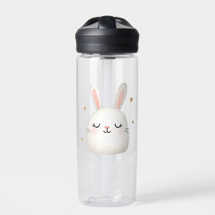 Cute Bunny Drinkware – Adorable White Rabbit Water Bottle