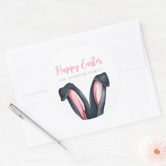 Cute Bunny Ears Happy Easter