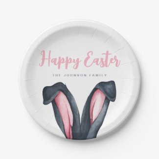 Cute Bunny Ears Happy Easter