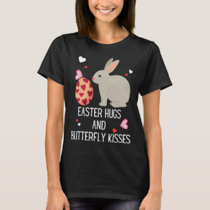 Cute Bunny Ears Happy Easter Rabbit Quote Saying W T-Shirt