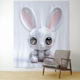 Cute Bunny Ears Tapestry