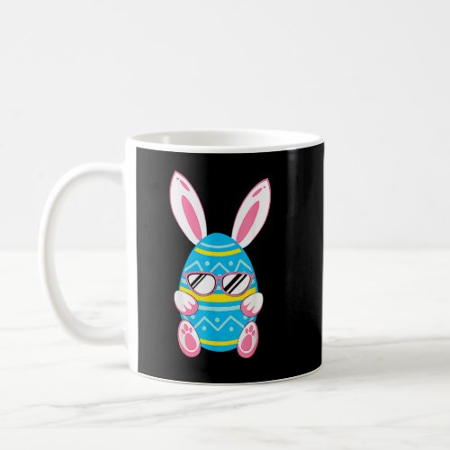 Cute Bunny Egg Ears Family Easter Day Sunglass  Coffee Mug