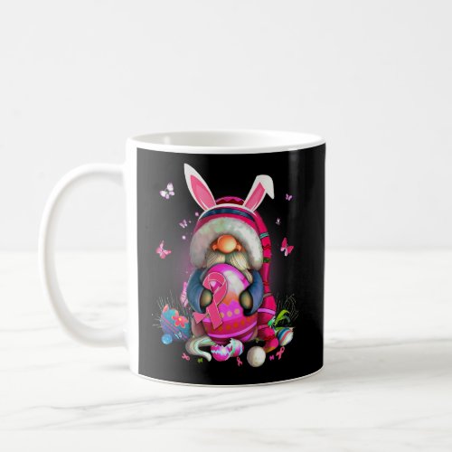 Cute Bunny Gnome Hug Easter Eggs Happy Easter Day  Coffee Mug