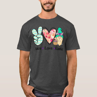 Cute Bunny Gnomes Easter Day Gift Women Men Kids 4 T-Shirt