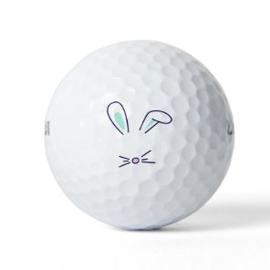 cute bunny golf balls