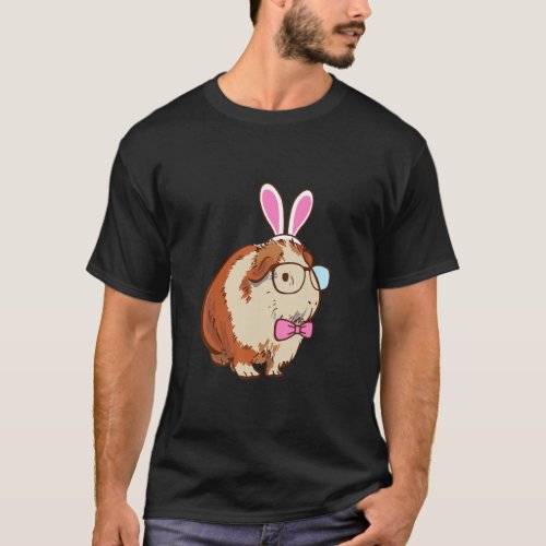Cute Bunny Guinea Pig  T_Shirt