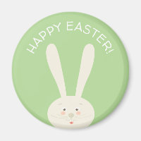 Cute Bunny Happy Easter Eggs Hunt Party