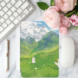 Cute Bunny in Moutain View iPad Smart Cover<br><div class="desc">This is a cute iPad cover for you. Have a lovely day,  my friend!</div>