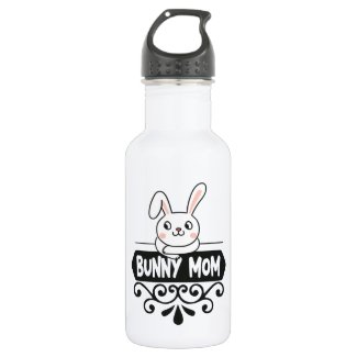 Cute Bunny mom pet animal rabbit lovers