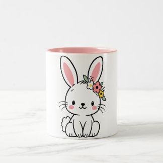Cute bunny mug