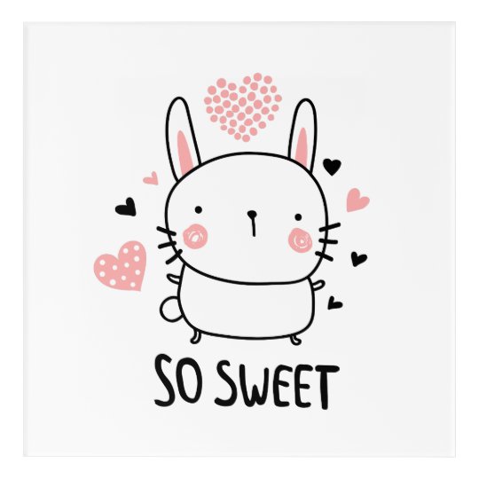 Cute Bunny Nursery Art Zazzle Cute Bunny Nursery Art