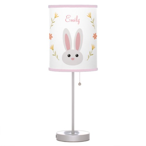 Cute Bunny NurseryKids Room Lamp