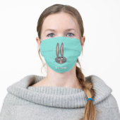 Cute Bunny Peep Kids Cloth Face Mask (Worn)