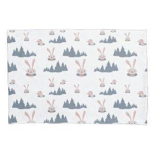 Cute Bunny Pillow Case