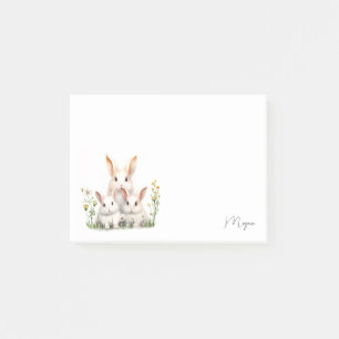 Cute Bunny Post-it Notes