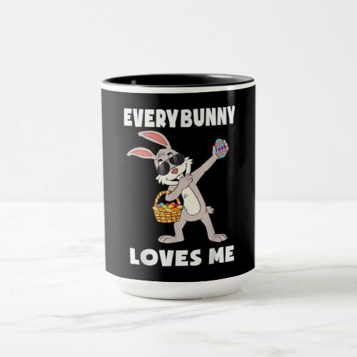 Cute Bunny Rabbit For Boys Girls Everybunny Lover Mug