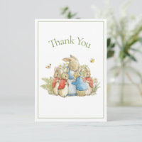 Cute Bunny Rabbit Green Baby Boy Girl Shower