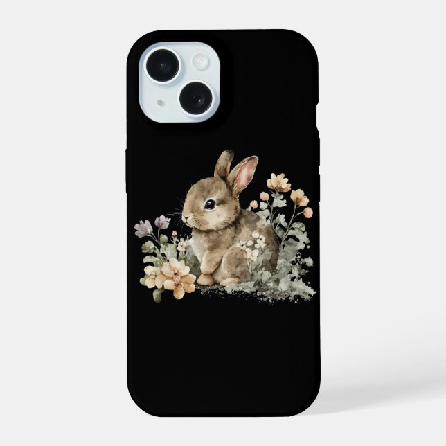 Cute Bunny Rabbit  Iphone Case (Back)