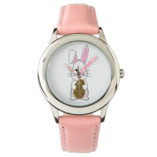 Cute Bunny Rabbit Kid Watch Birthday Gift  Kids