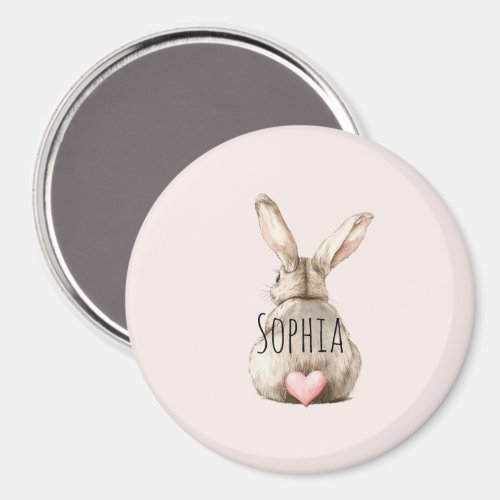 Cute Bunny Rabbit Pink Heart Tail 