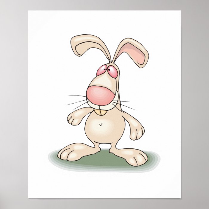 cute bunny rabbit posters