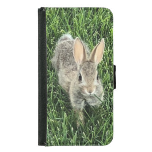 Cute Bunny Rabbit Samsung Galaxy S5 Wallet Case