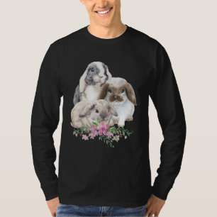 Cute Bunny Rabbits Bunny Mom Bunny Easter Spring T-Shirt