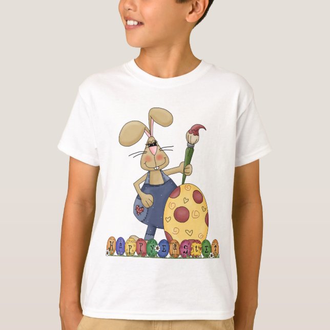 Cute Bunny Shirt for Kids (Front)