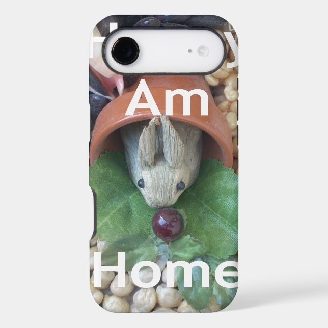 Cute Bunny Snacking Iphone Case (Back)