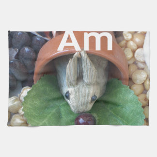 Cute Bunny Snacking Towel