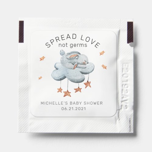 Cute Bunny Spread Love Hand Sanitizer Packet