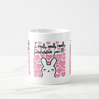 Cute Bunny Valentine’s Day Coffee Mug