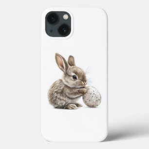 Cute Bunny with Easter Egg Phone Case
