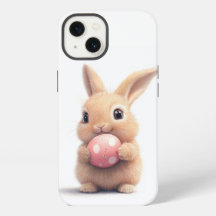 Cute Bunny with Easter Egg Phone Case