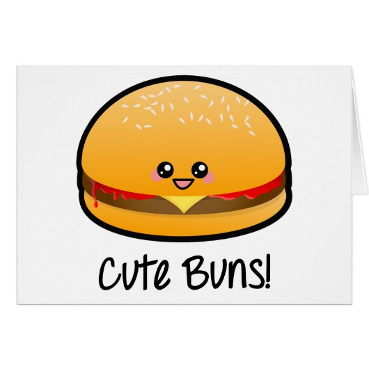 Cute Buns Cards (Front Horizontal)