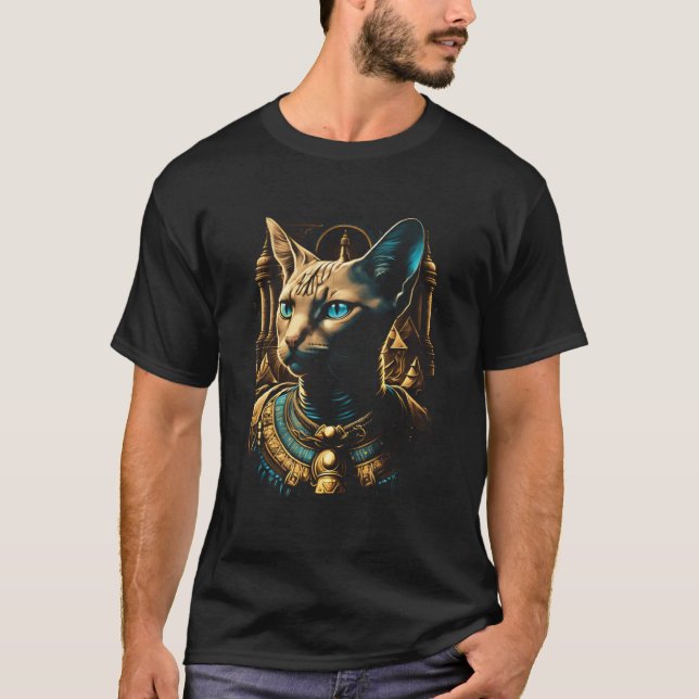 Cute Burmese Cat  Egyptian Pharaoh Burmese Cat Cos T-Shirt (Front)
