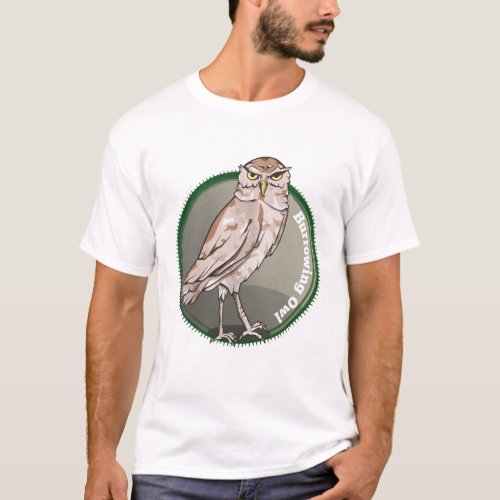 Cute Burrowing Owl T_Shirt