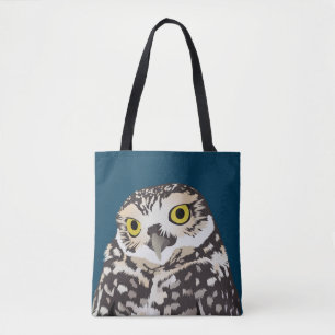 Cute Burrowing Owl Tote Bag